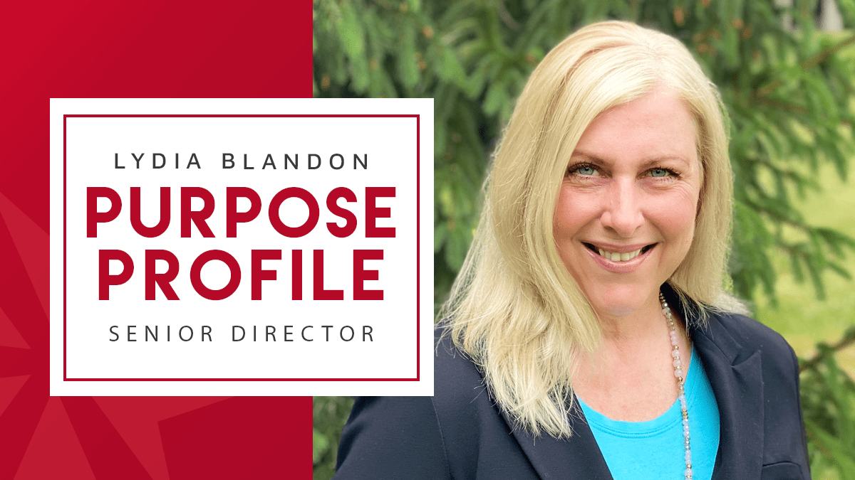 Purpose profile The sign that led to my communications career Taft