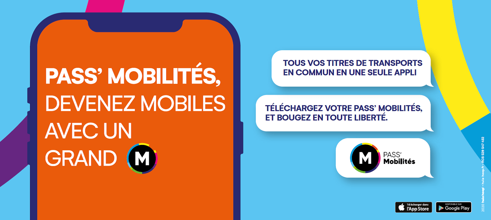L'application PASS'Mobilités pour smartphone (2022)