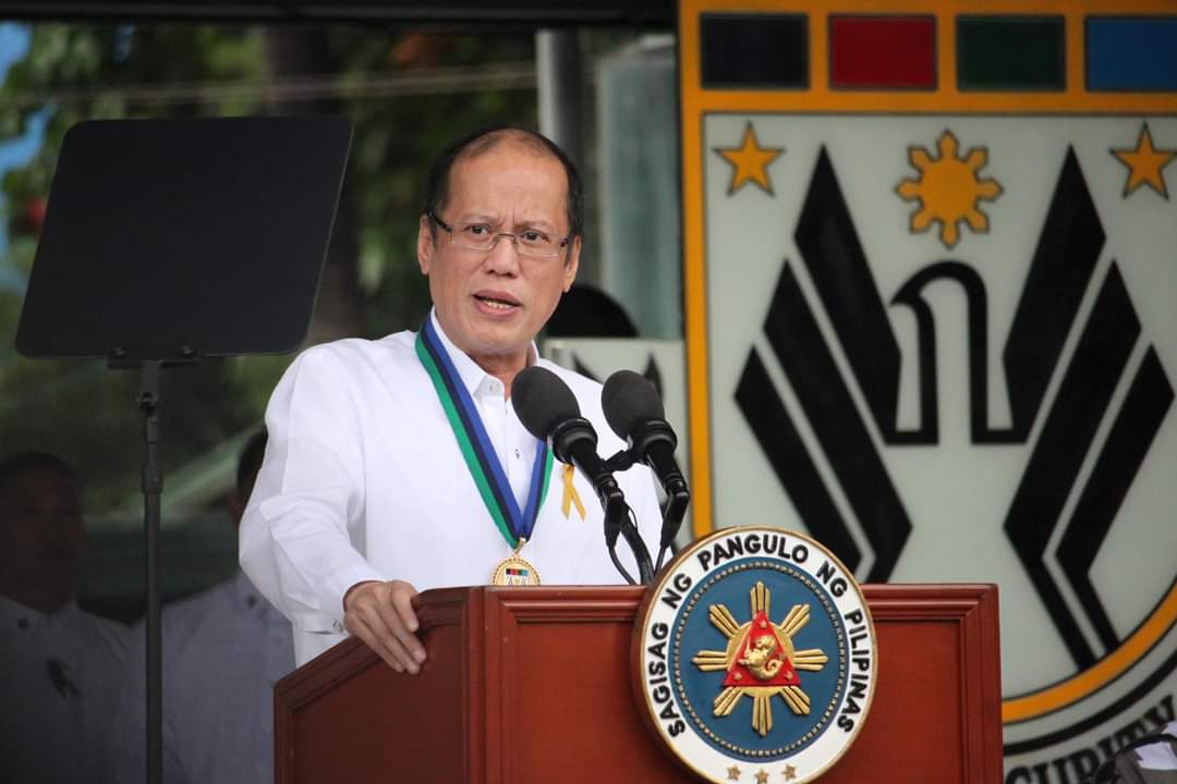 Sila ni pres.cory ay mga icons of democracy. Benigno Aquino III
