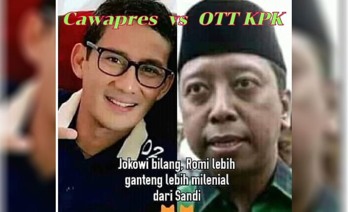 Terkena OTT KPK, Bikin Meme Romahurmuziy Tagar