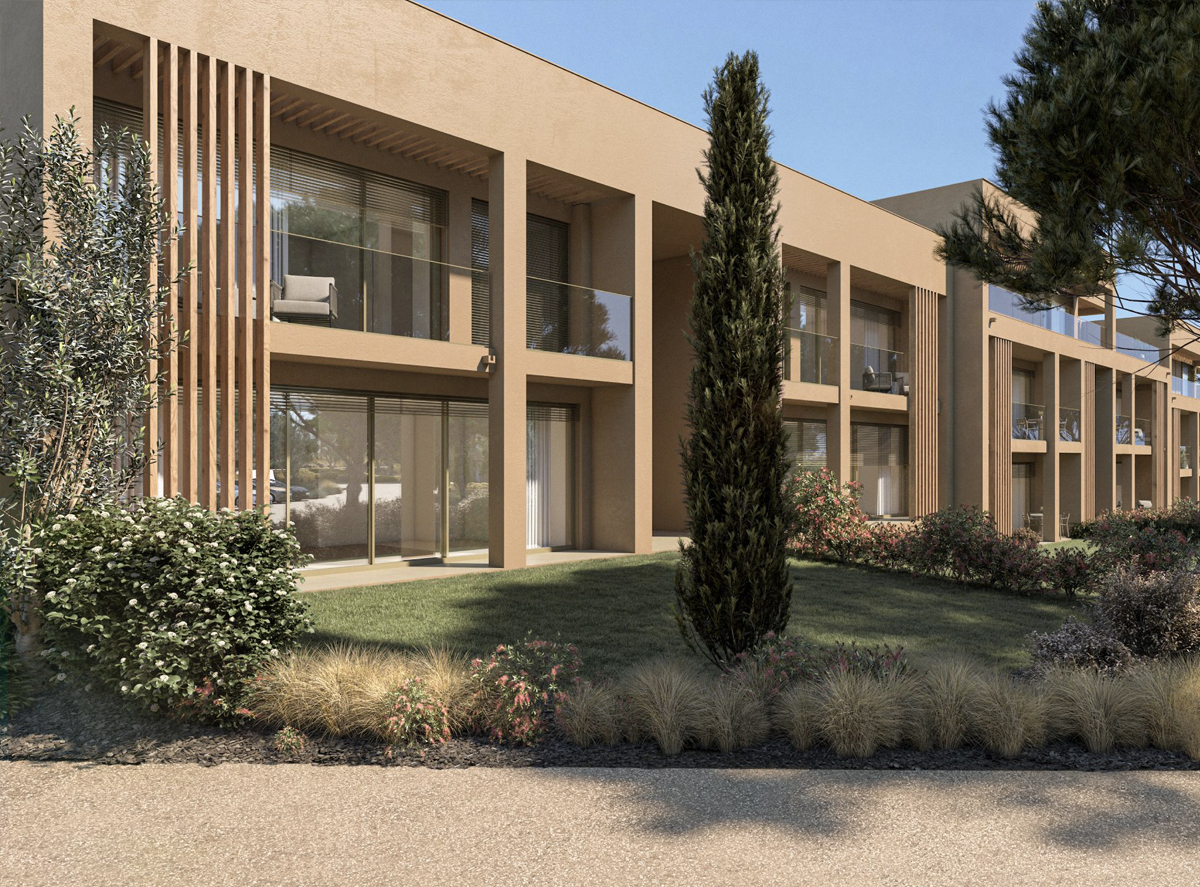 Real estate development in a privileged living environment by the sea