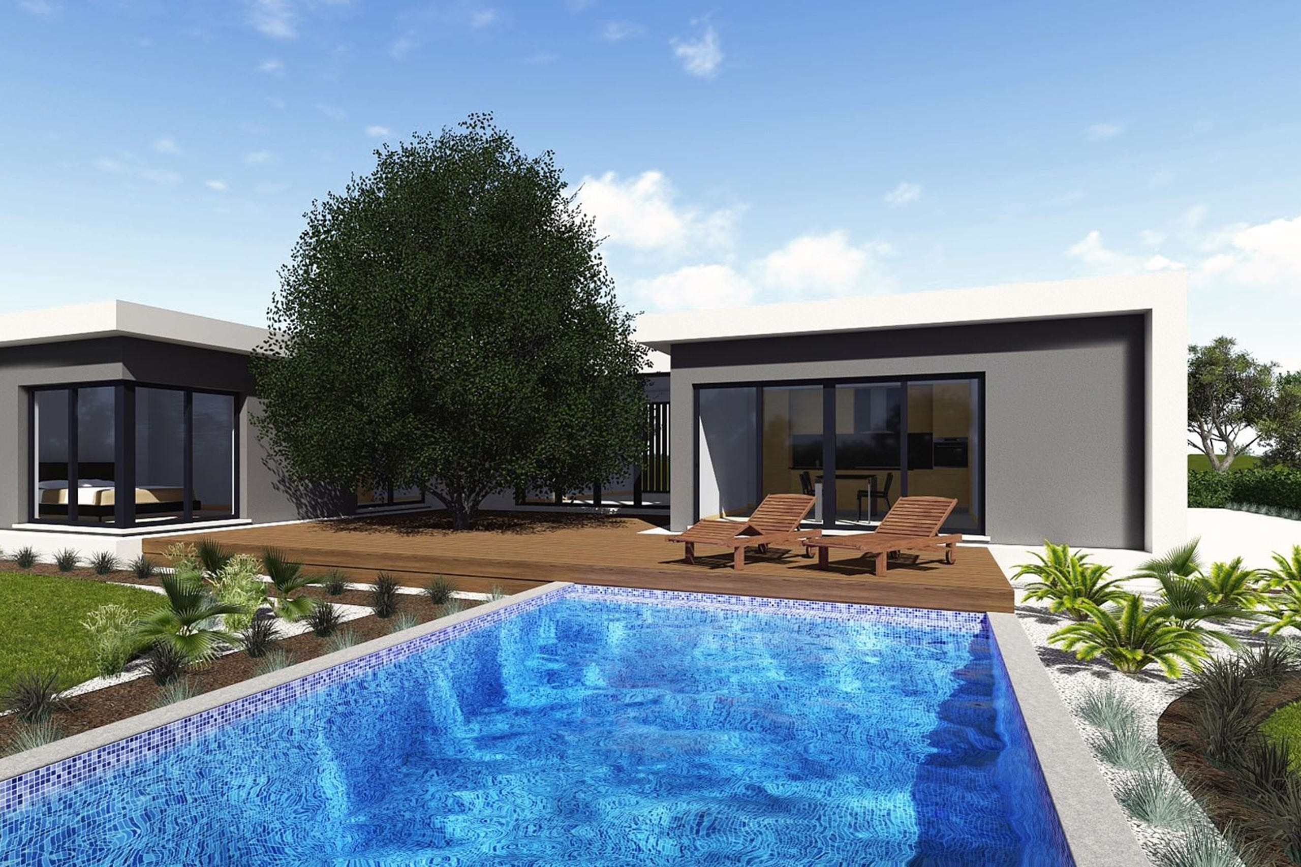 New prestige real estate development in Silves, on the outskirts of the