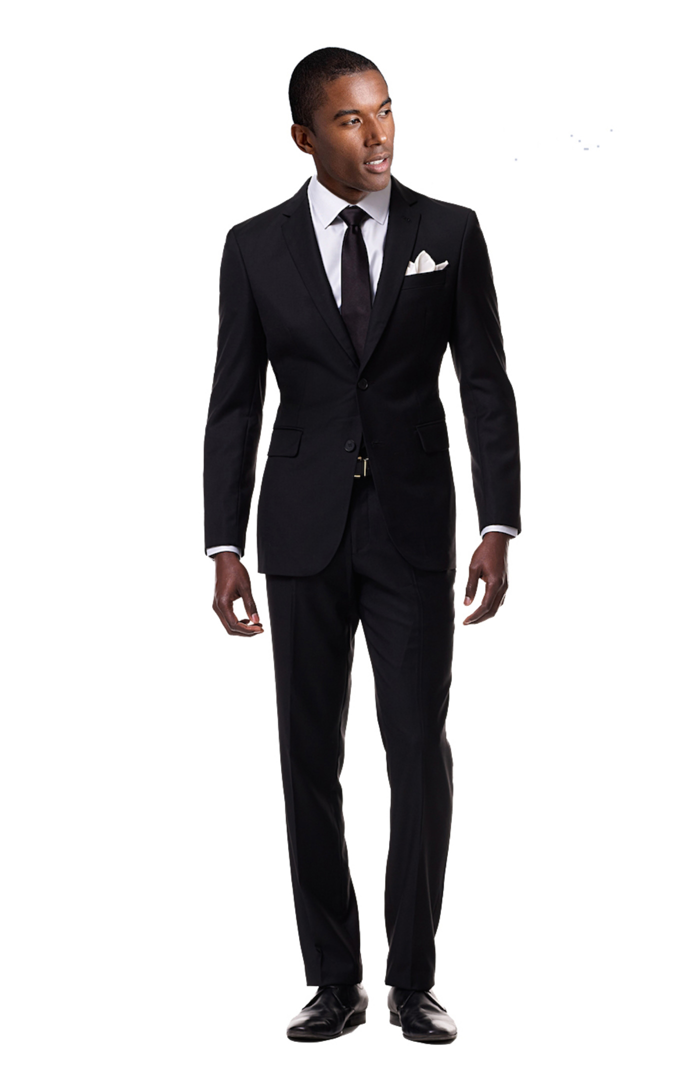 Black Wool Suit Tailored Suit Paris