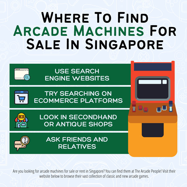 Where To Find Arcade Machines For Sale In Singapore Tails Through Time