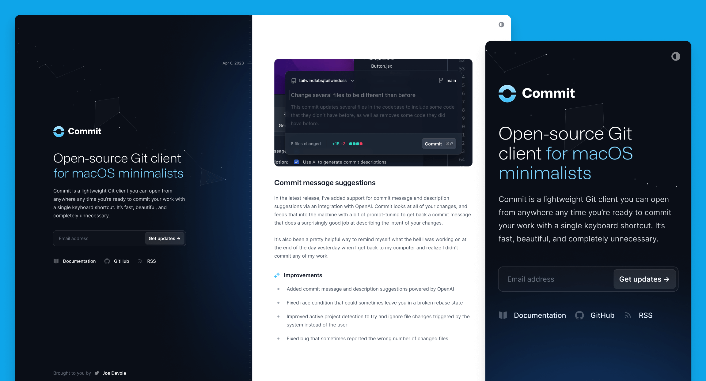 New changelog template + the biggest Tailwind UI update ever