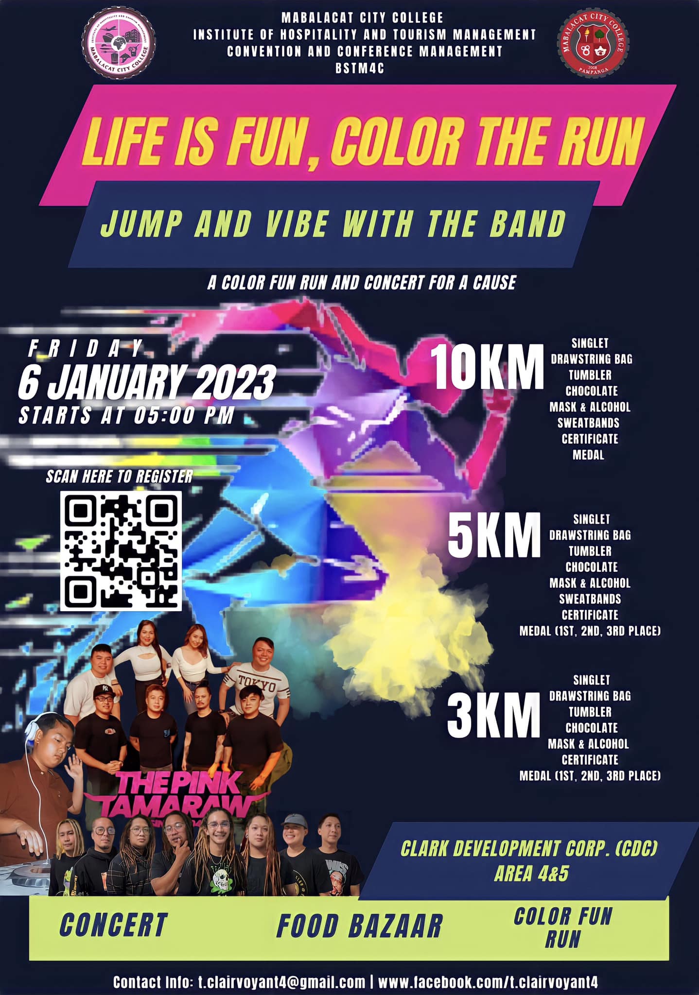 Life is fun, Color the Run 2023 Takbo.ph