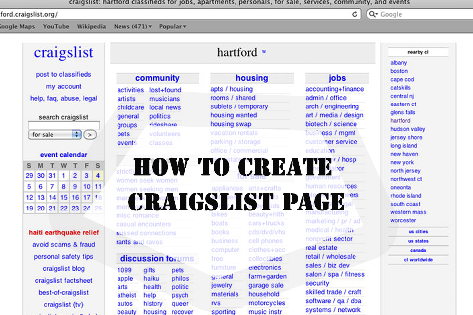 How to create a Craigslist page Tips to take care of your money every day