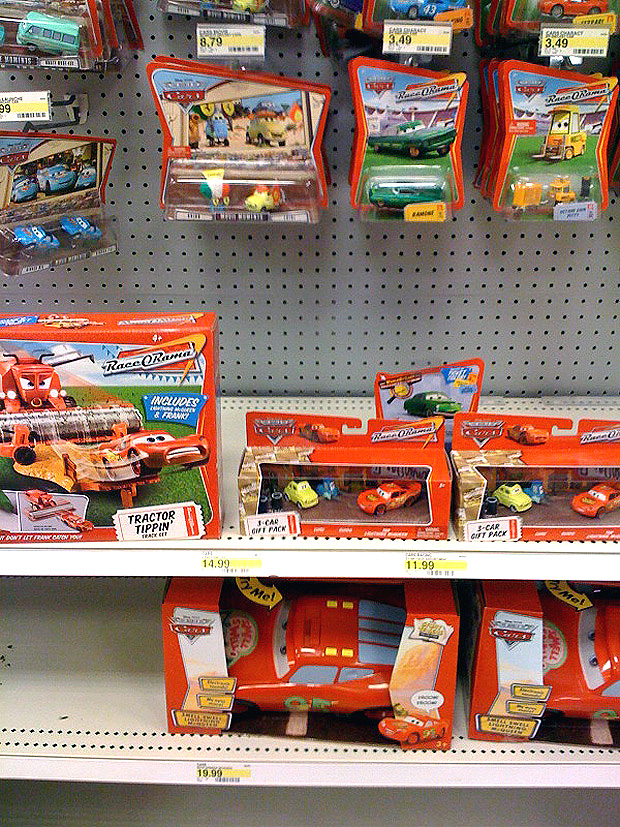 Mattel Disney Pixar Diecast CARS Target Reset? How Can I Tell Take