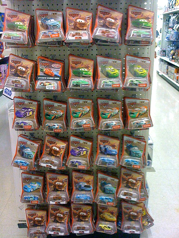 Mattel Disney Pixar CARS Diecast Kmart CARS Day No More End of the