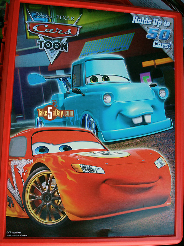 Mattel Disney Pixar Diecast CARS Toys R Us CARS Carrying Case Take