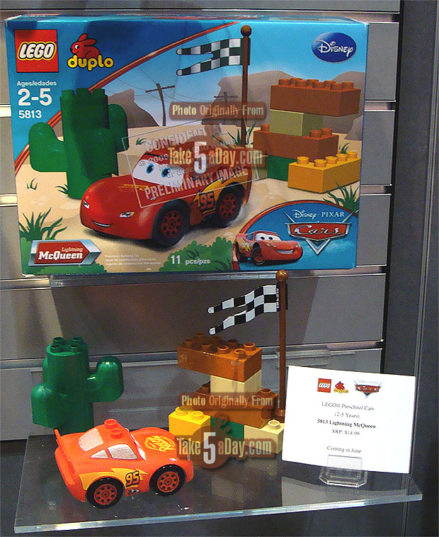 Disney Pixar CARS Lego Duplo CARS Coming in June Take Five a Day