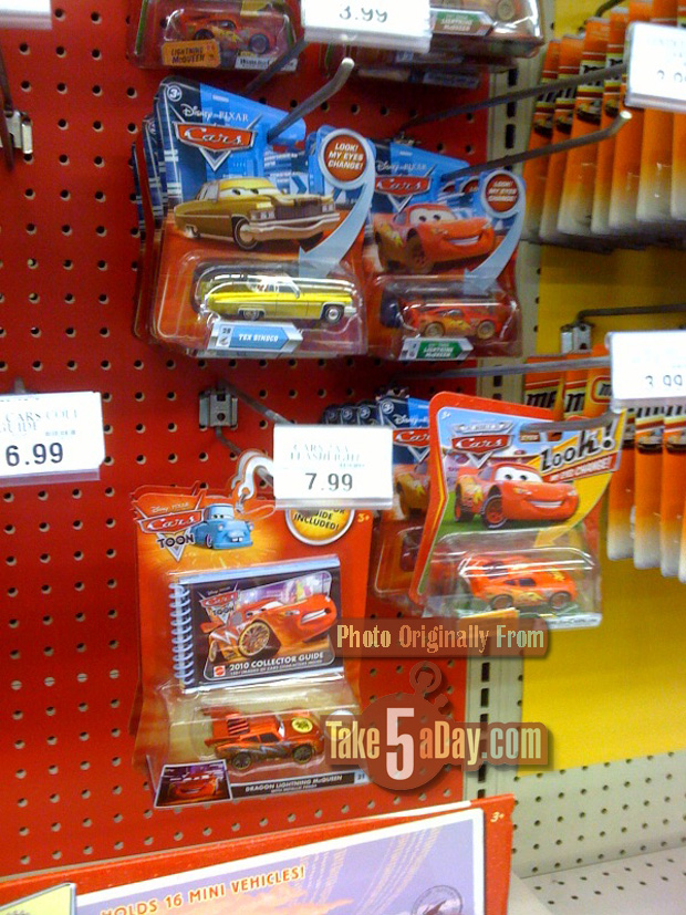 Take Five a Day » Blog Archive Mattel Disney Pixar Diecast CARS Collector Guide 2010 at TRU