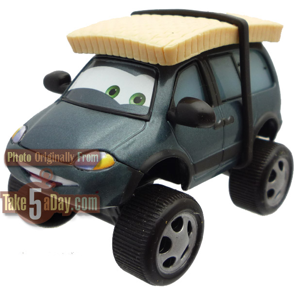 Take Five a Day » Blog Archive » Mattel Disney Pixar Diecast CARS Miles & Leroy Traffik with