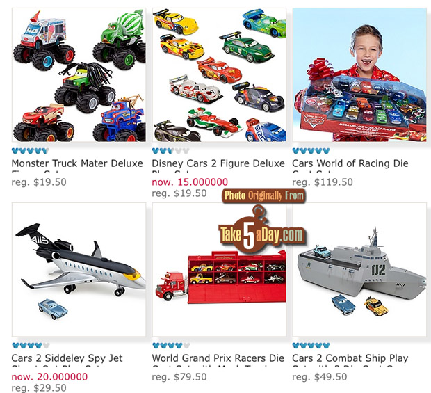 Take Five a Day » Blog Archive » Disney Stores Friends & Family 25 Off