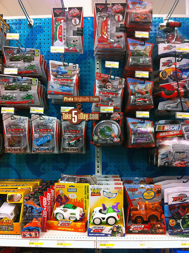 Take Five a Day » Blog Archive » Mattel Disney Pixar CARS Target