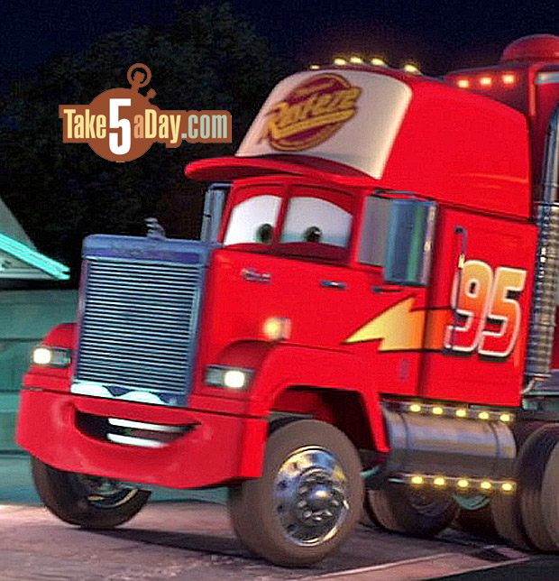 Mattel Disney Pixar CARS Precision Series Mack Take Five a Day