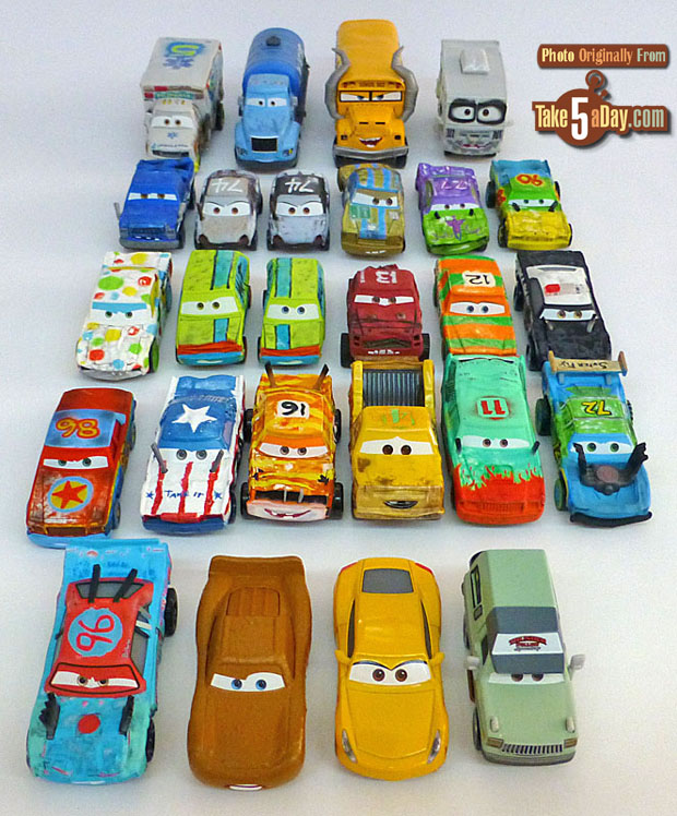 Mattel Disney Pixar CARS 3 Demo Derby Gathered Take Five a Day