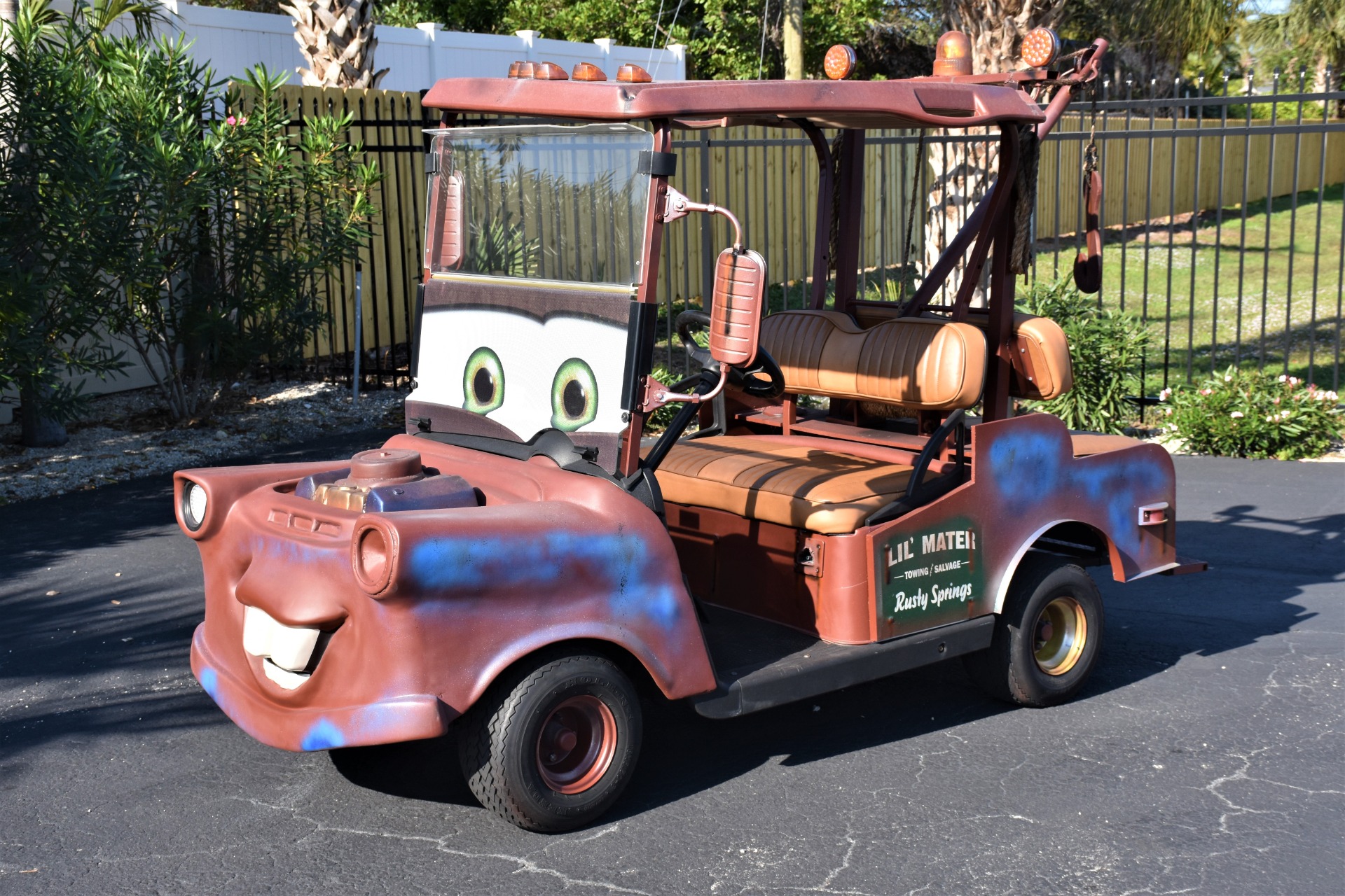 CARS to Own Lightning McQueen Golf Cart & Custom Street Car Take