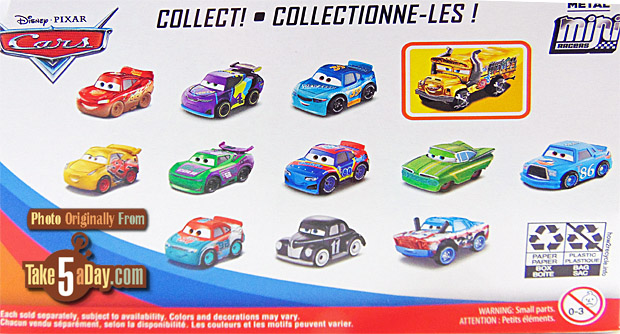 Take Five a Day » Blog Archive » Mattel Disney Pixar CARS: Series #5