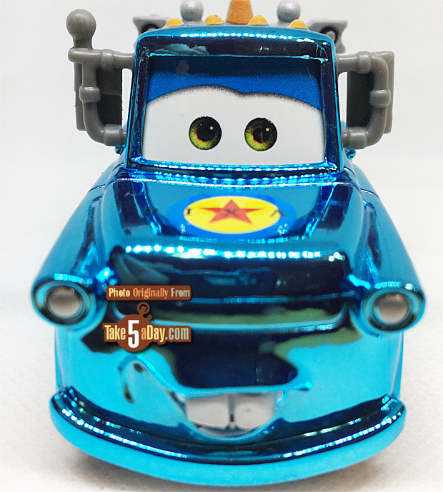 Take Five a Day » Blog Archive » Mattel Disney Pixar CARS Mater Pixar Fest Edition is Brand New