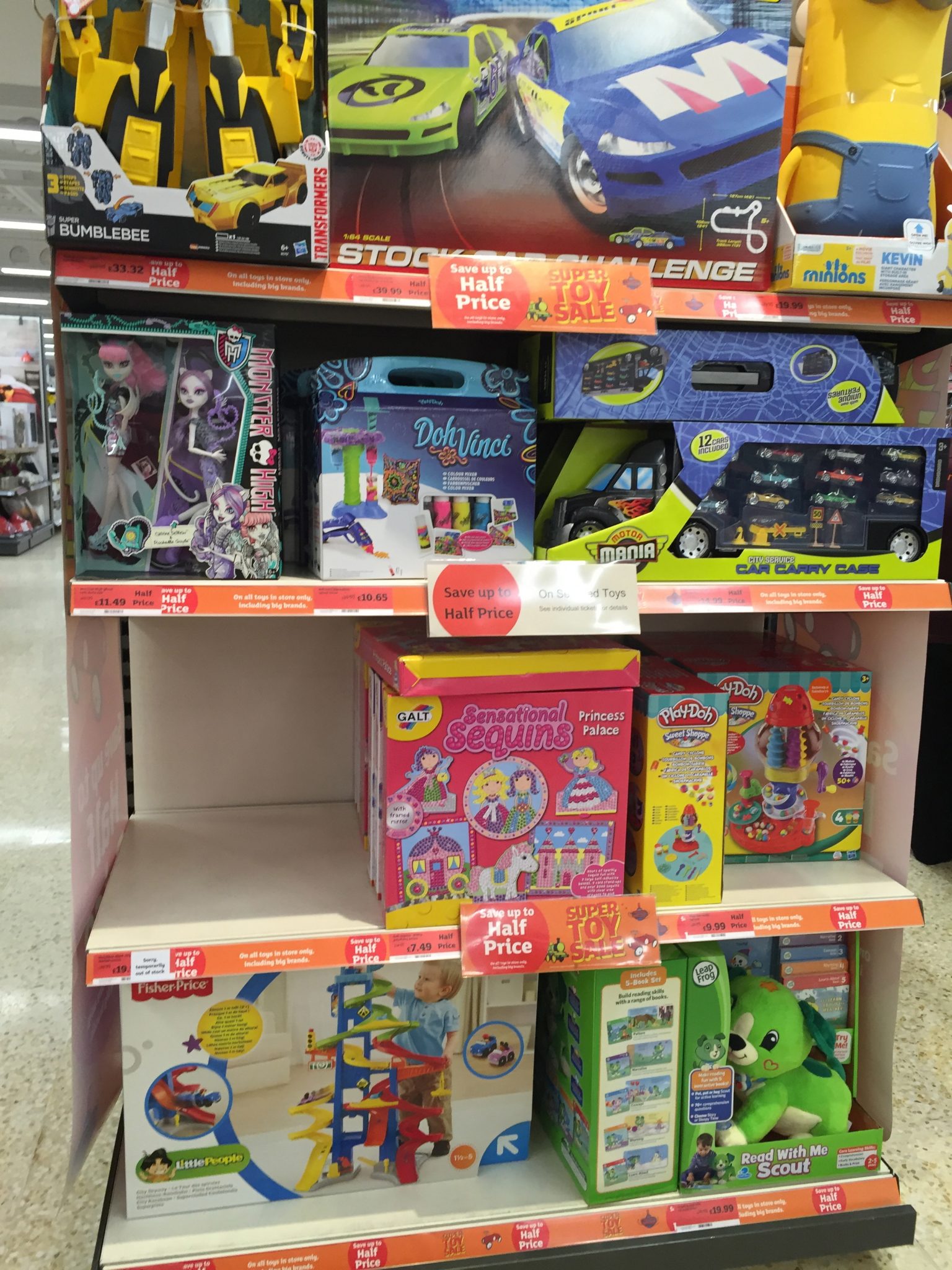Sainsbury’s Half Price Toy Sale Oct 2015 Take it From Mummy