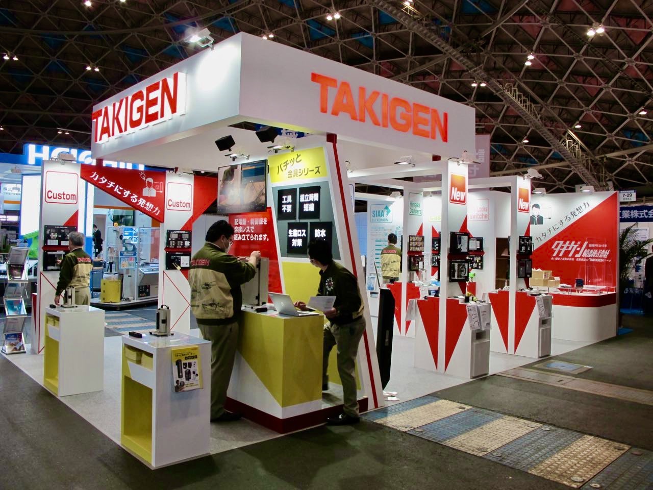 第6回 名古屋 機械要素技術展 に出展しました。【機械部品、加工技術、表面処理などの展示会】 「タキレポ」産業