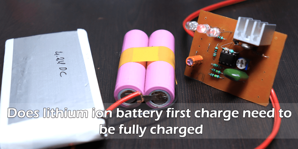 The operation guide of lithium ion battery first charge The Best