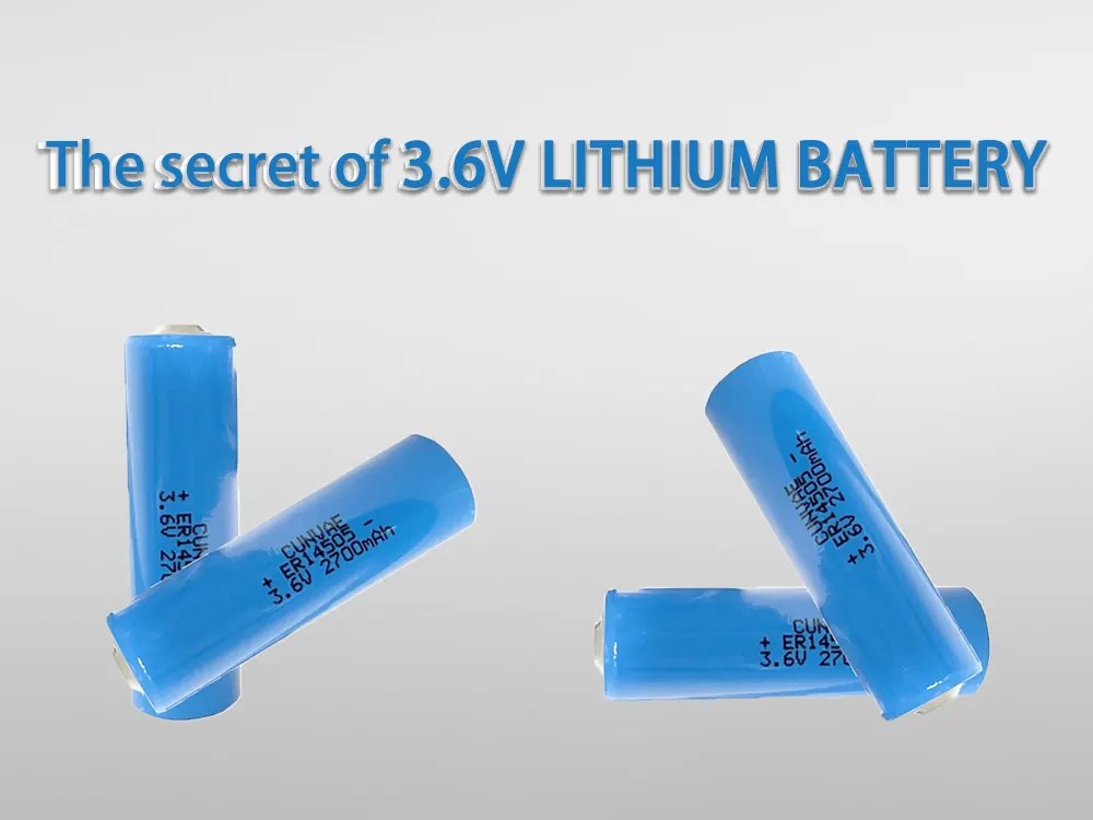 The secret of 3.6v lithium battery The Best lithium ion battery