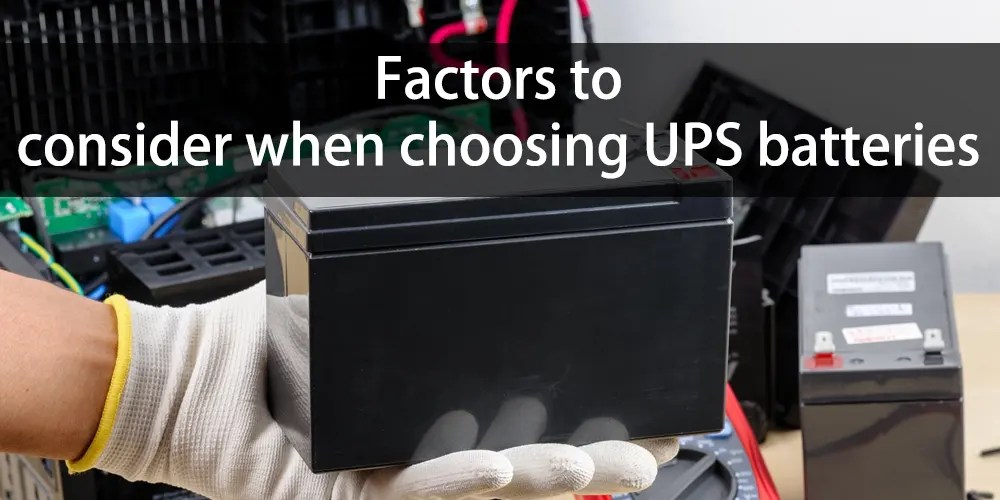 Pros and cons of various UPS batteries and the best lithium battery for UPS The Best lithium ion
