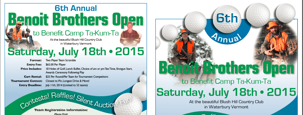 6th Annual Benoit Brothers Open Camp TaKumTa
