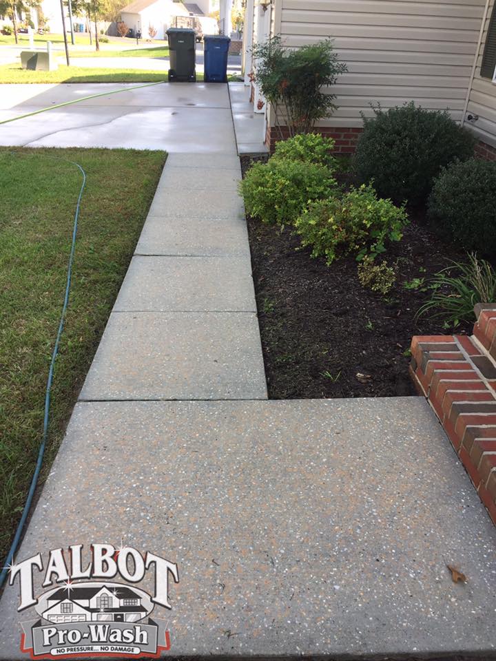 Concrete Cleaning Talbot ProWash Easton, MD and Surrounding