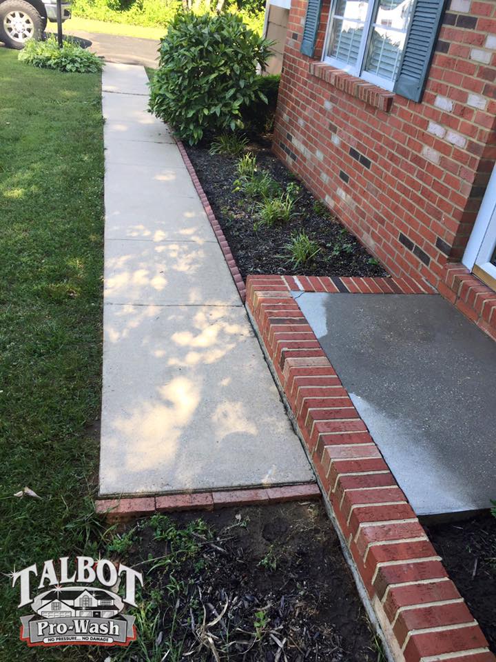 Concrete Cleaning Talbot ProWash Easton, MD and Surrounding