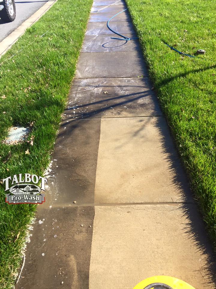 Concrete Cleaning Talbot ProWash Easton, MD and Surrounding