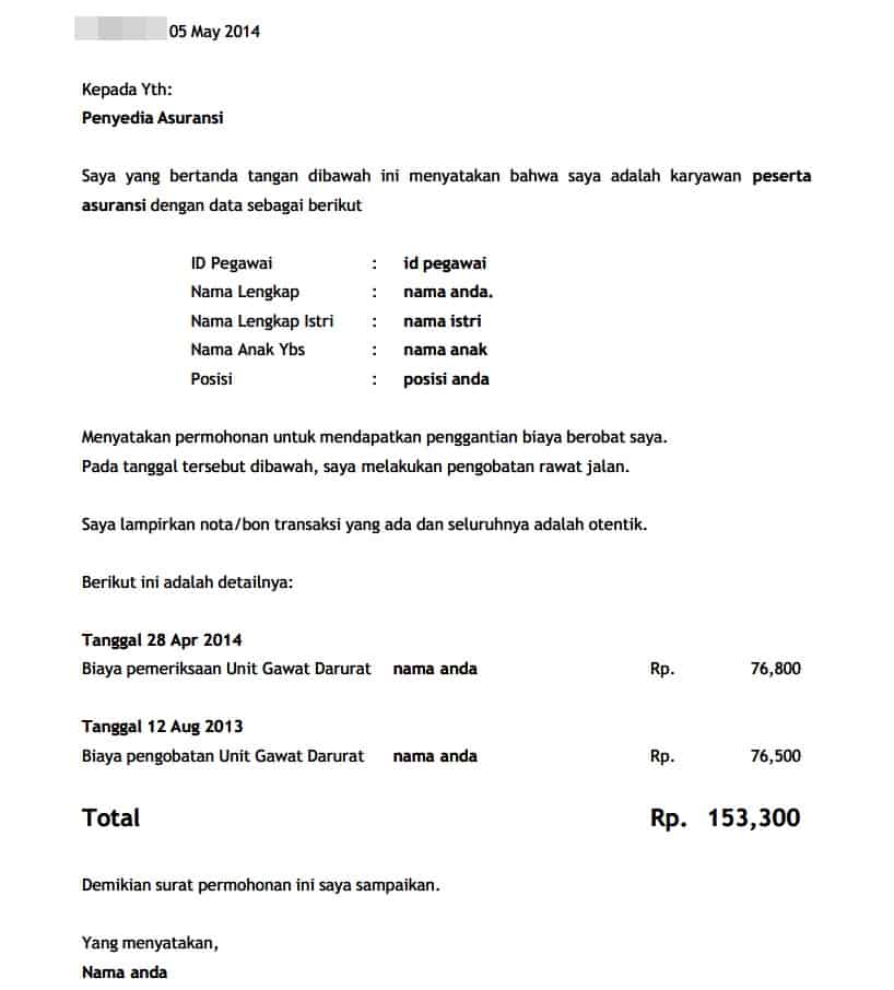 Form Klaim Biaya: Panduan Lengkap di Word
