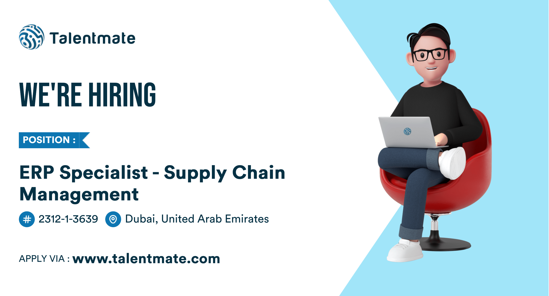 ERP Specialist Supply Chain Management Jobs in Dubai, United Arab