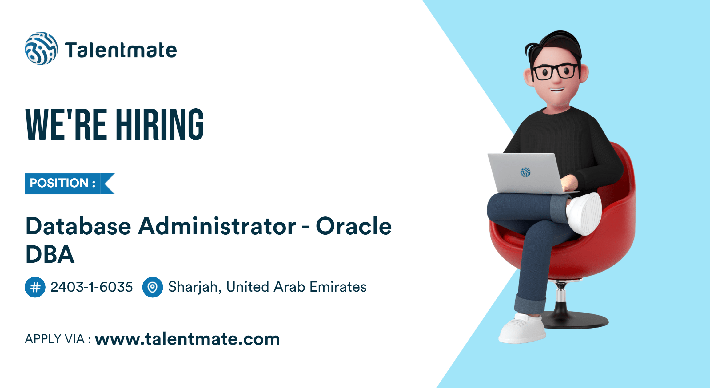 Database Administrator Oracle DBA Jobs in Sharjah, United Arab Emirates
