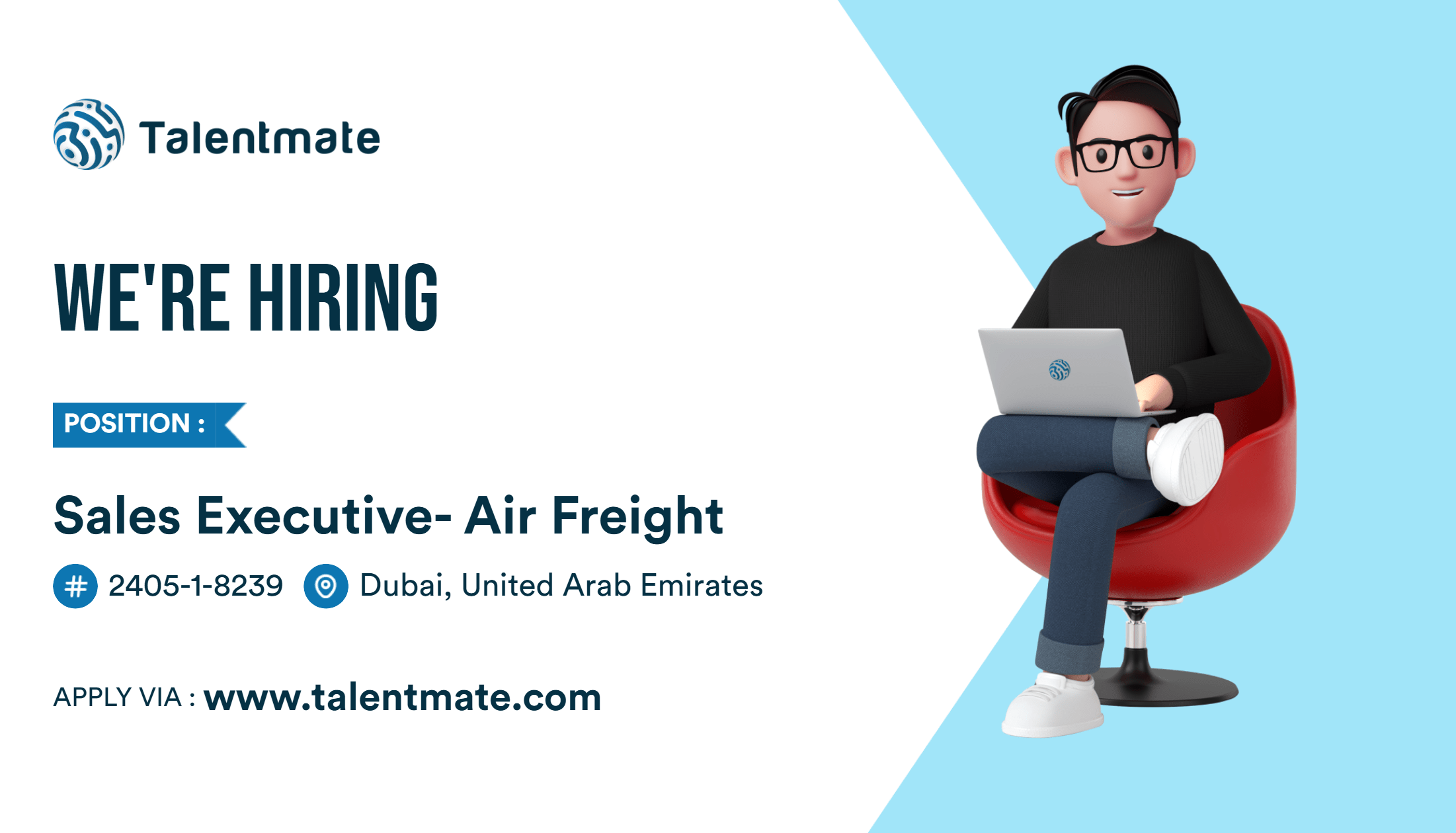 Sales Executive Air Freight Jobs in Dubai, United Arab Emirates