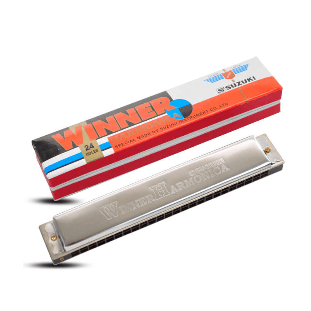 Suzuki Winner W24 tremolo harmonica 3 OCTAVE Talentz