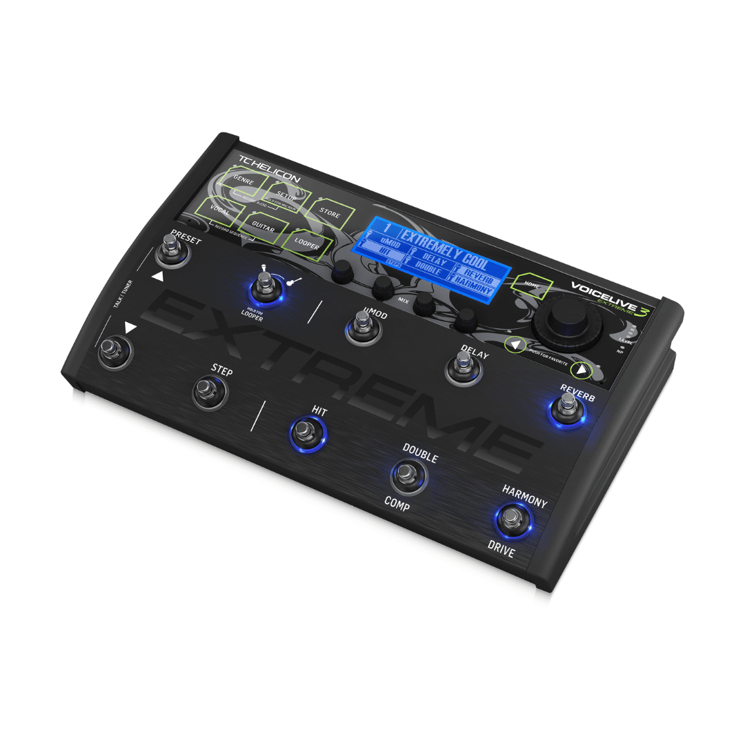TC Helicon VoiceLive 3 Extreme Guitar/Vocal Effects Processor and