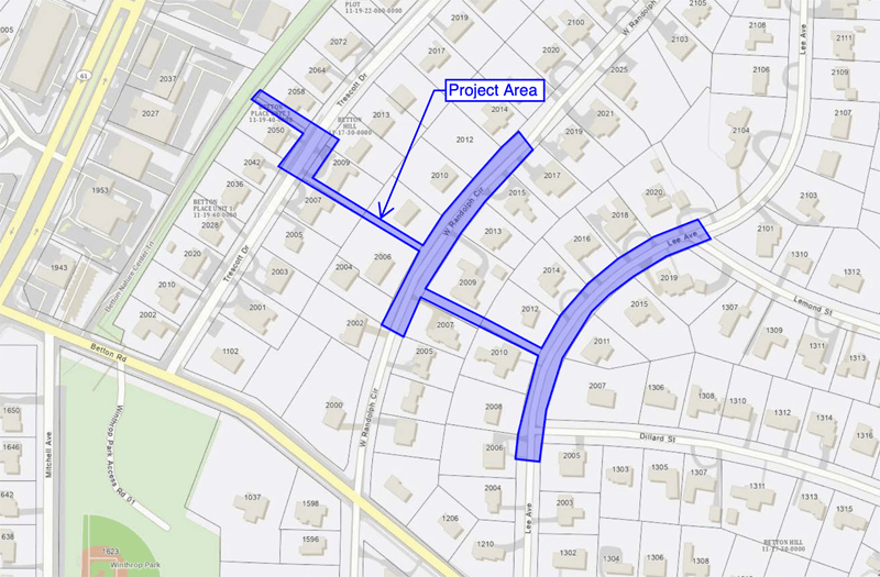 Lee Avenue Drainage Improvements City of Tallahassee Utilities