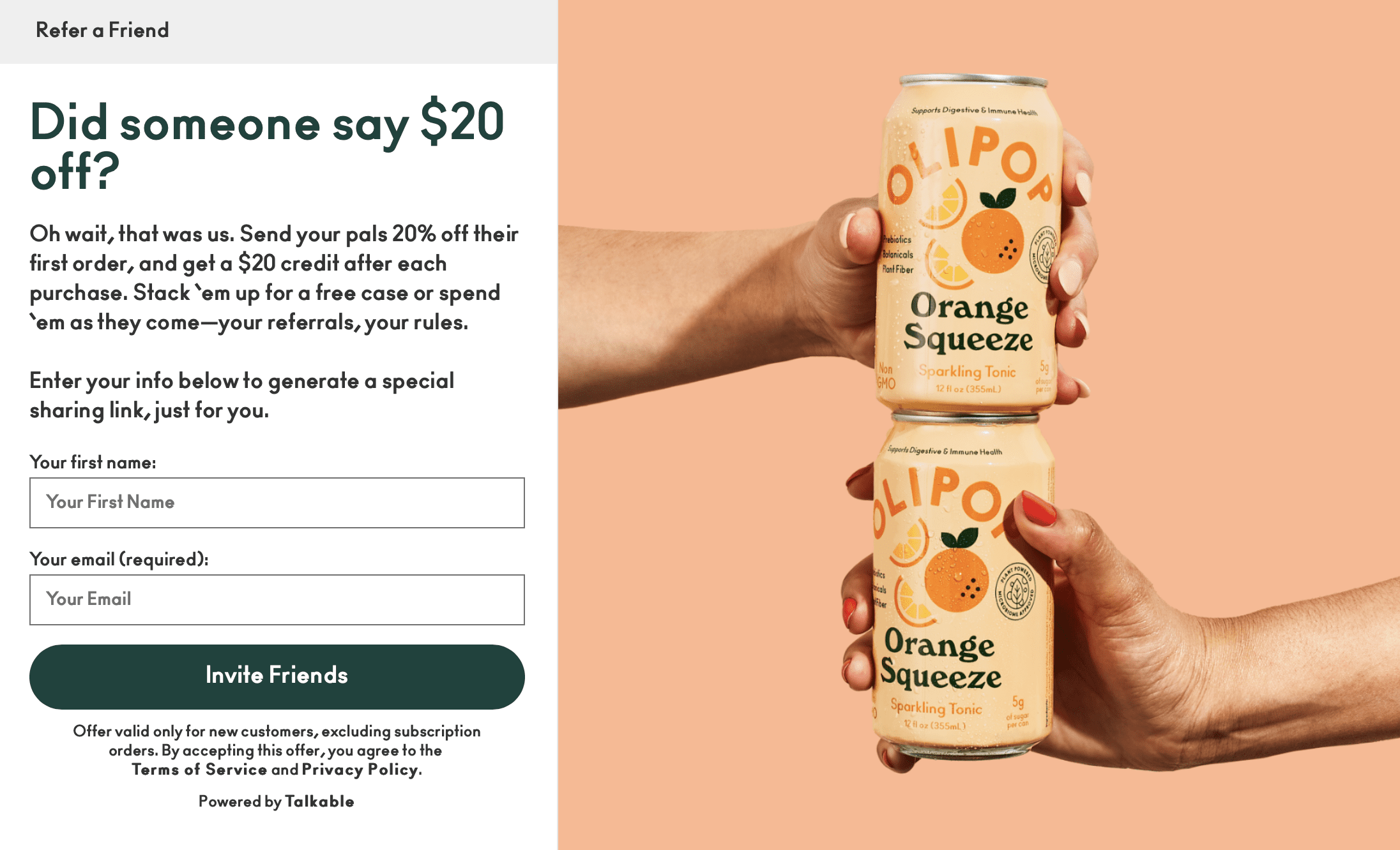 Loyalty Program for Food & Beverage Build Brand Loyalty with Talkable