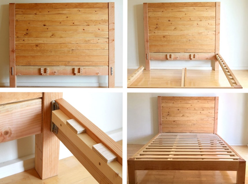 How To Attach A Metal Bed Frame To A Headboard at Josefa Jackson blog