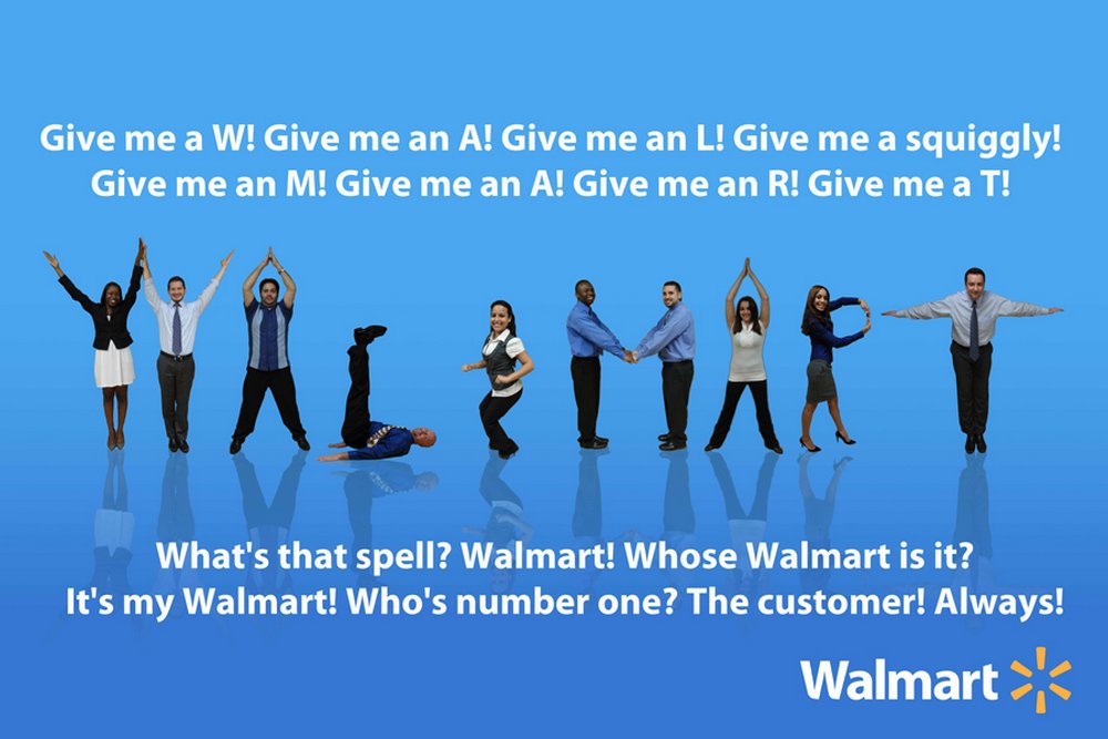 The Walmart Cheer The Talkative Man