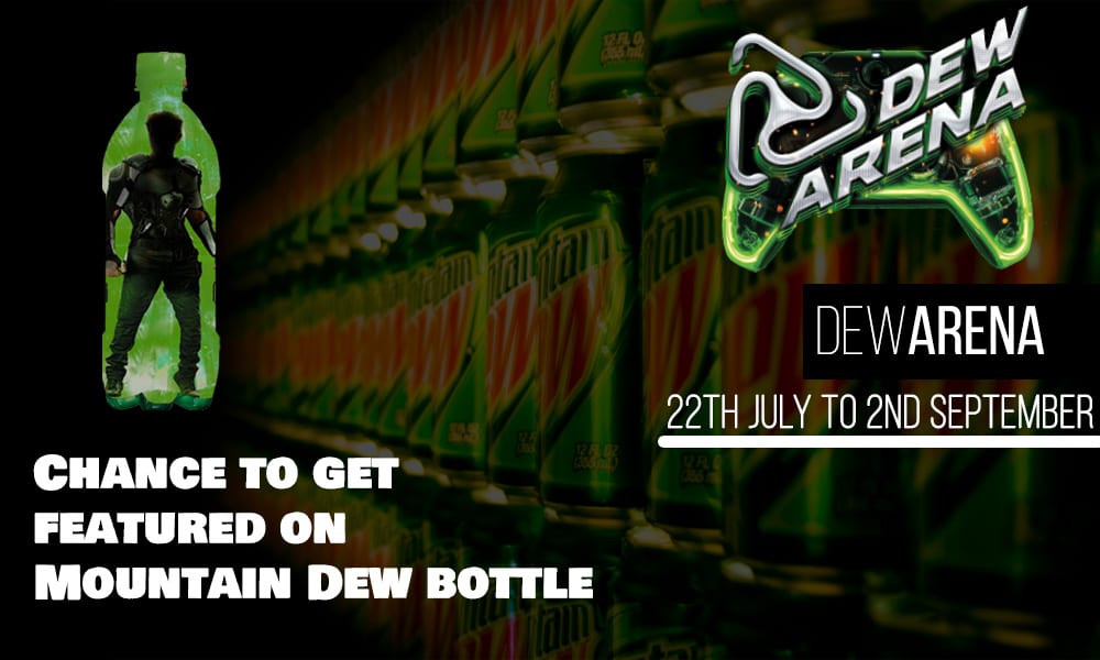 Mountain Dew's DewArena India's largest gaming championship » TalkEsport