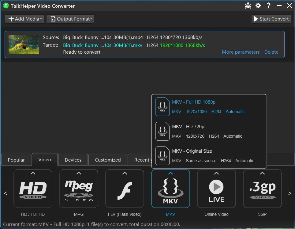 7 Best MP4 to MKV Converters for TalkHelper