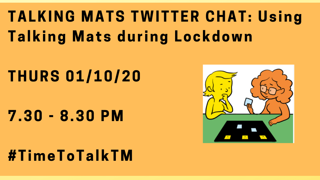 Join our First Talking Mats Twitter Chat! Talking Mats