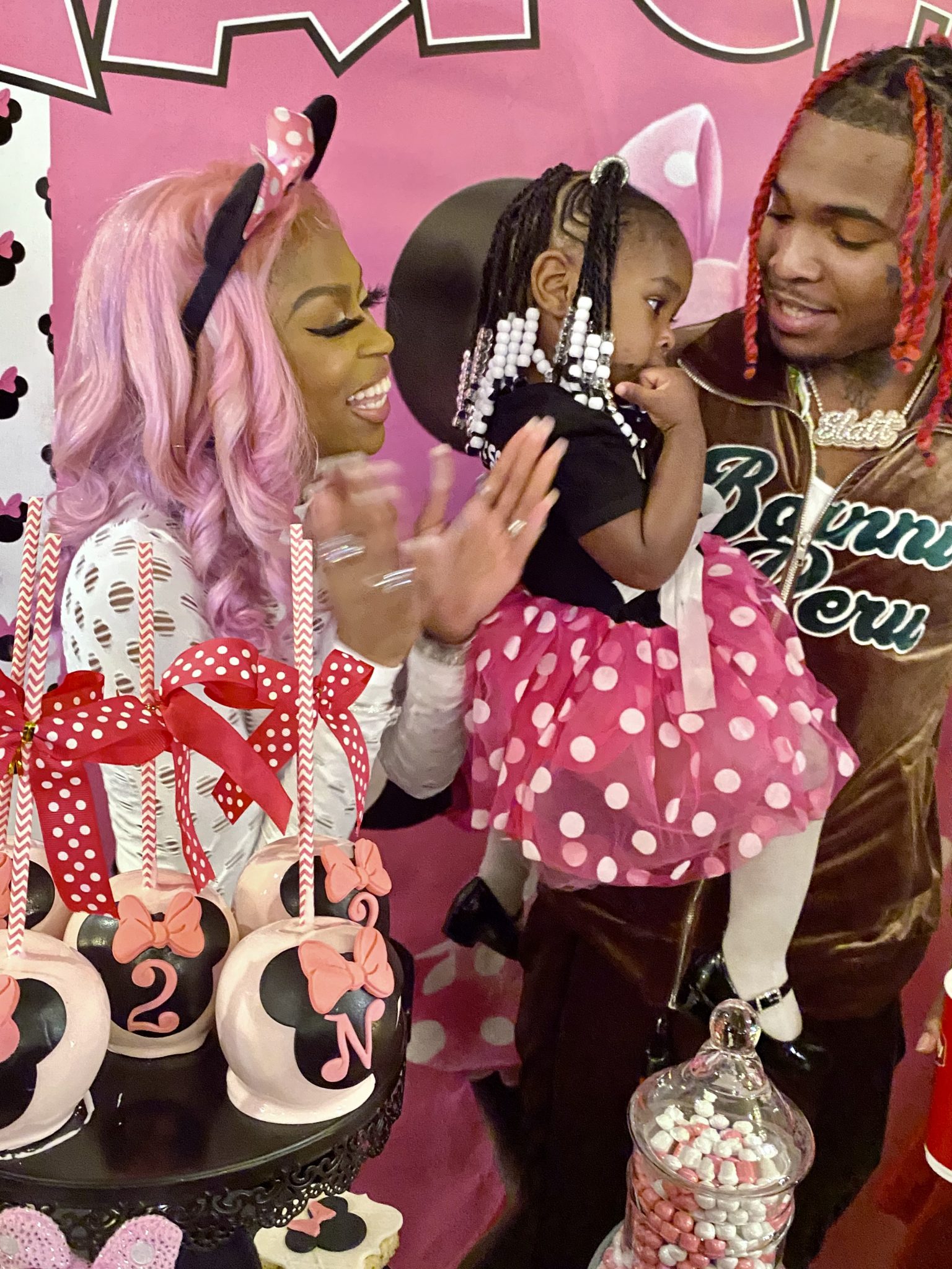 Rapper Lil Keed Throws Daughter Naychur Minnie MouseThemed Birthday