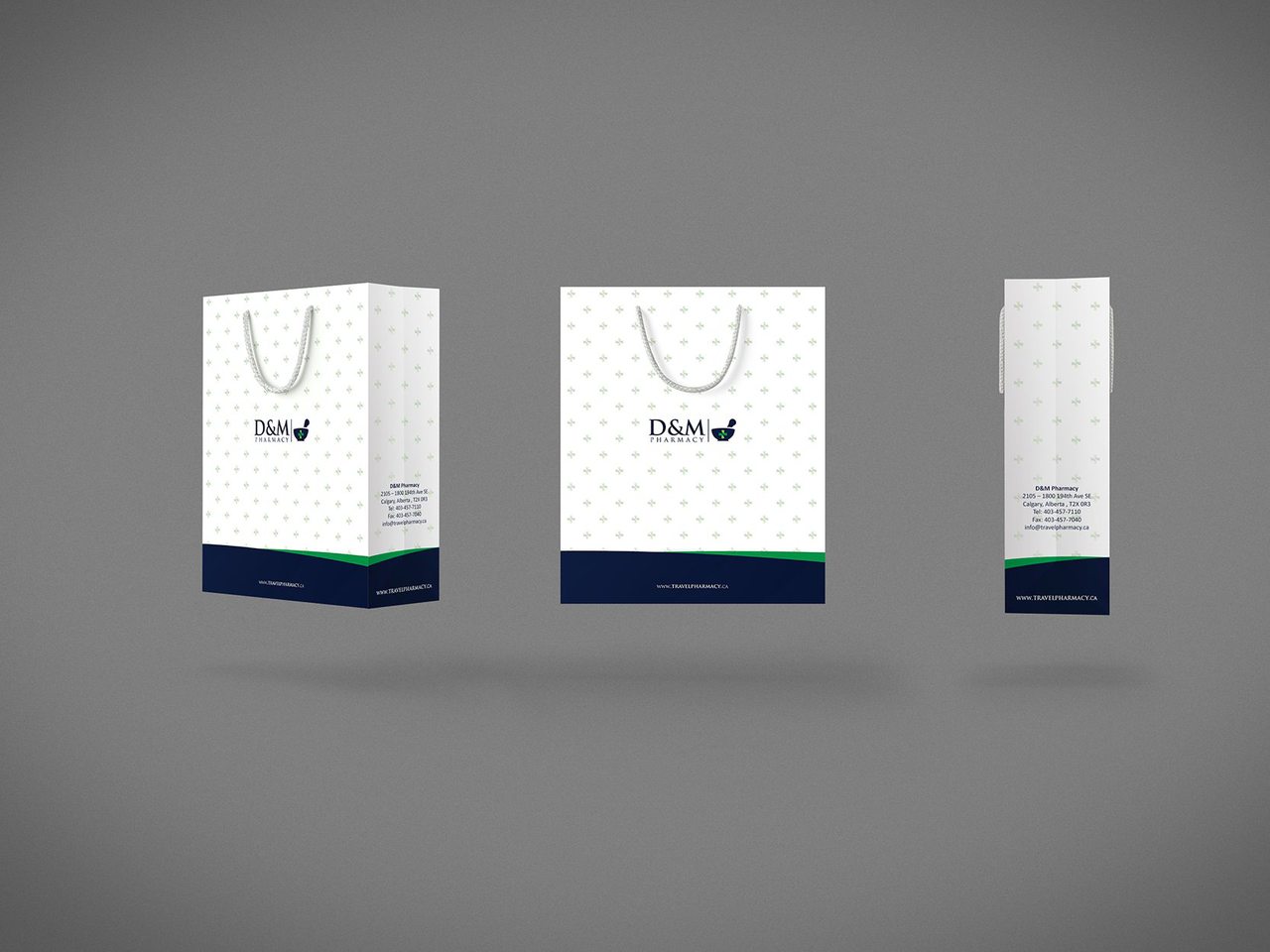 D&M Pharmacy Calgary  Design and Packaging Design