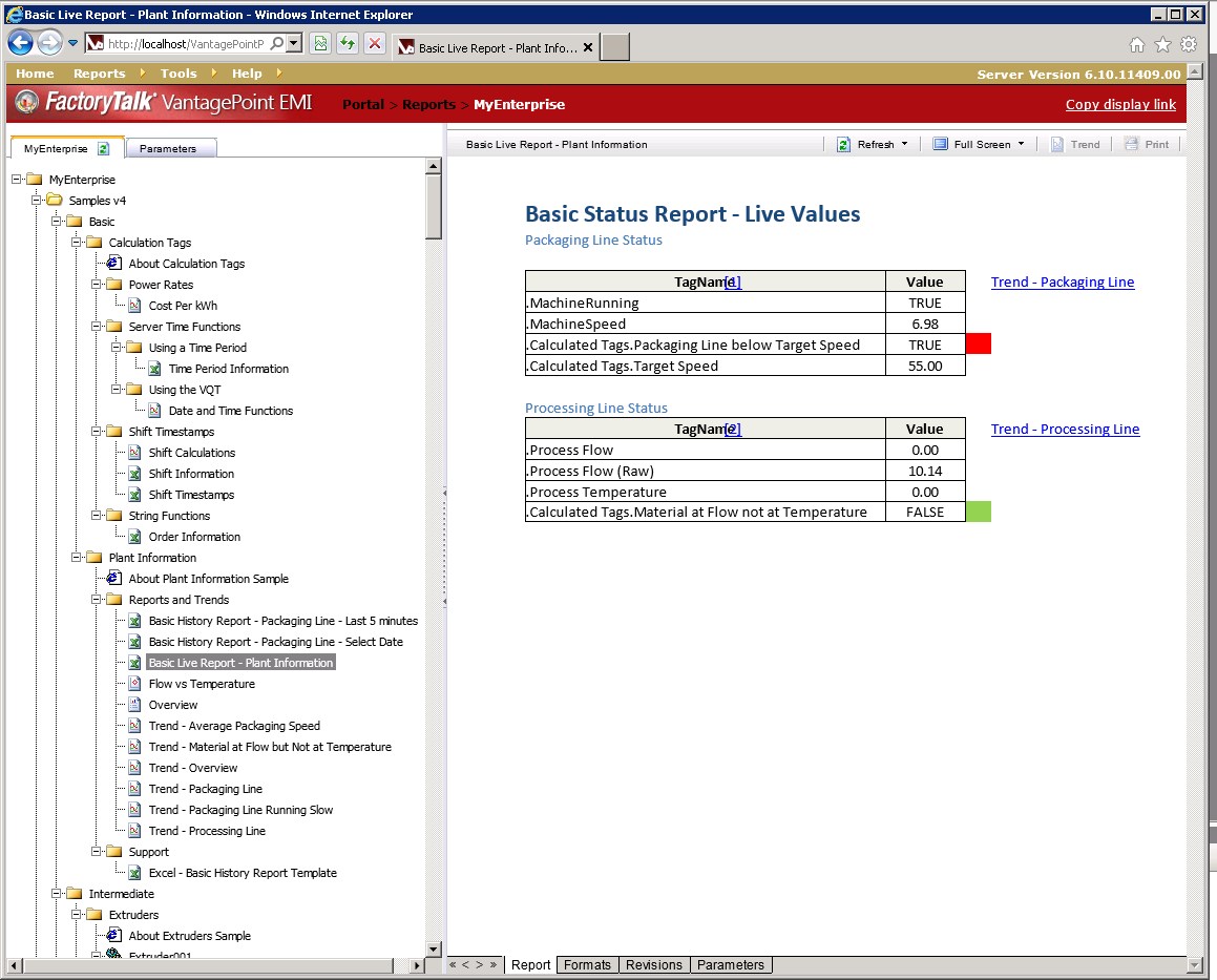 Rockwell’s VantagePoint Options for Easy Reporting Talos
