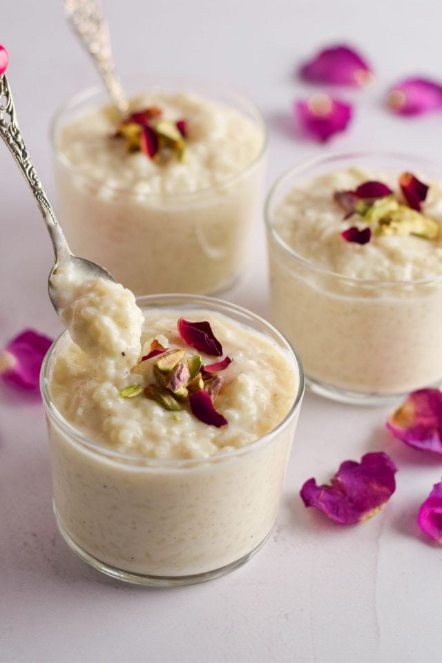 Sweet Rice Kheer with Condensed Milk
